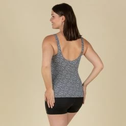 Badpak Met Pijpjes En Tankini Voor Zwemmen Dames Heva Leo Zwart -Nabaiji badpak met pijpjes en tankini voor zwemmen dames heva leo zwart 4