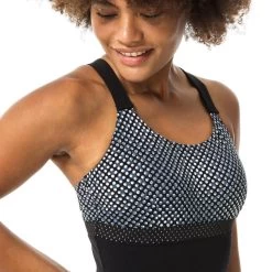 Badpak Met Pijpjes Voor Aquagym Of Aquabike Elea Bul Zwart/grijs -Nabaiji badpak met pijpjes voor aquagym of aquabike elea bul zwartgrijs 4