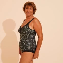 Badpak Voor Aquagym Clara Pipa Zwart -Nabaiji badpak voor aquagym clara pipa zwart 4