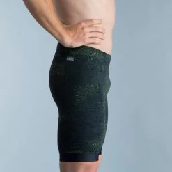 Jammer Zwemshort Fiti Zwart Turquoise Geel -Nabaiji jammer zwemshort fiti zwart turquoise geel 2