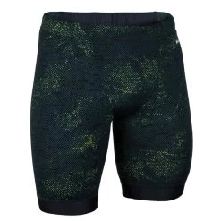 Jammer Zwemshort Fiti Zwart Turquoise Geel