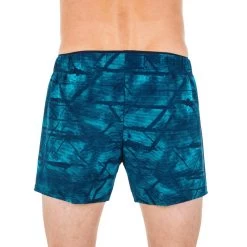 Korte Zwemshort Voor Heren 100 Tex Blauw -Nabaiji korte zwemshort voor heren 100 tex blauw 2