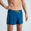 Korte Zwemshort Voor Heren Swimshort 100 All Chin Blauw -Nabaiji korte zwemshort voor heren swimshort 100 all chin blauw