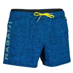 Korte Zwemshort Voor Heren Swimshort 100 All Chin Blauw -Nabaiji korte zwemshort voor heren swimshort 100 all chin blauw 4