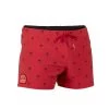 Korte Zwemshort Voor Heren Swimshort 100 Cali Rood/zwart -Nabaiji korte zwemshort voor heren swimshort 100 cali roodzwart