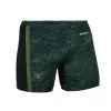 Lange Zwemboxer YOKO Groen Zwart Anijskleur -Nabaiji lange zwemboxer yoko groen zwart anijskleur