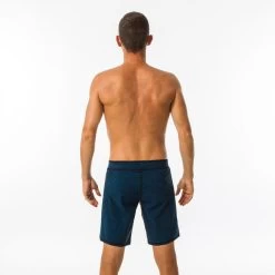 Lange Zwemshort Voor Heren Swimshort 100 Nabaiji Zwart/rood -Nabaiji lange zwemshort voor heren swimshort 100 nabaiji zwartrood 3