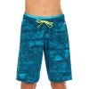 Lange Zwemshort Voor Jongens 100 Tex Blauw