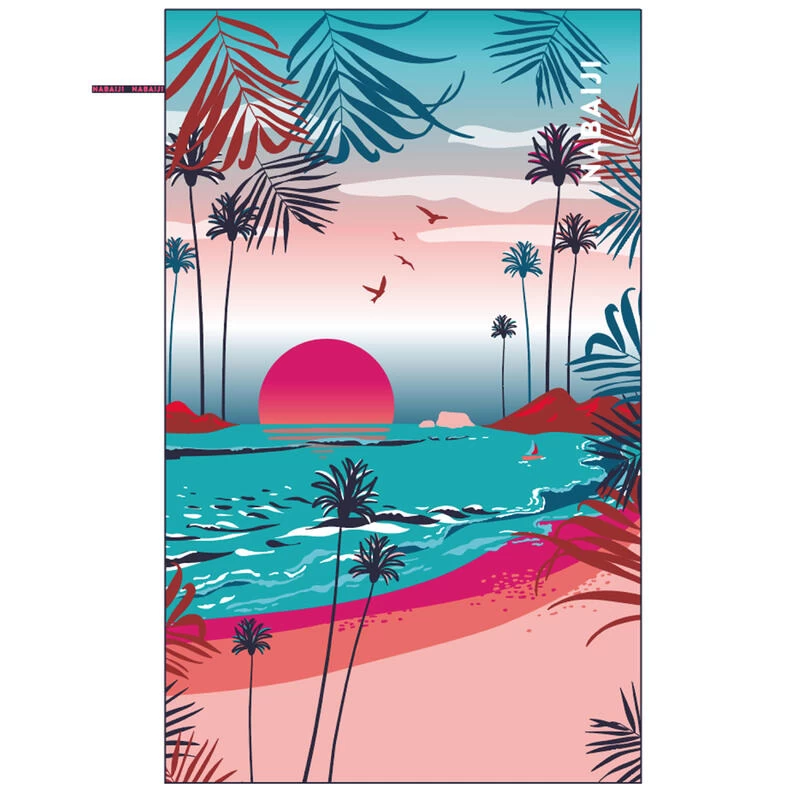 Microvezel Handdoek Met Print Maat XL 110 X 175 Cm 3 Microvezel Handdoek Met Print Maat XL 110 X 175 Cm