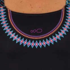 Sportbadpak Voor Zwemmen Dames Taïs Ethn Zwart -Nabaiji sportbadpak voor zwemmen dames tais ethn zwart 4