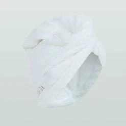 Zachte Microvezel Haarhanddoek Voor Zwemmen Wit