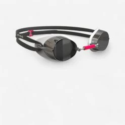 Zweedse Zwembrilset Spiegelglazen Zwart/geel