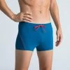 Zwemboxer Voor Heren Boxer 100 Plus Blauw/rood -Nabaiji zwemboxer voor heren boxer 100 plus blauwrood
