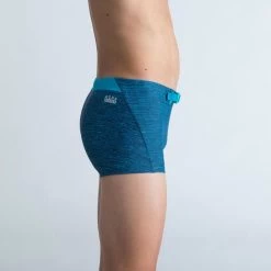 Zwemboxer Voor Jongens 100 Kibelt Chin Blauw Met Gesp -Nabaiji zwemboxer voor jongens 100 kibelt chin blauw met gesp 3