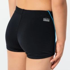 Zwemboxer Voor Jongens 100 Plus Zwart -Nabaiji zwemboxer voor jongens 100 plus zwart 2