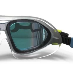 Zwembril Active Spiegelglazen Blauw/zwart Maat L -Nabaiji zwembril active spiegelglazen blauwzwart maat l 4