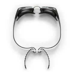 Zwembril Op Sterkte XBASE OPTIQUE Bijziendheid Heldere Glazen Zwart -Nabaiji zwembril op sterkte xbase optique bijziendheid heldere glazen zwart 3