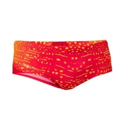 Zwembroek Met Brede Zijkant 900 Baleo Rood Oranje -Nabaiji zwembroek met brede zijkant 900 baleo rood oranje 4