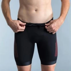 Zwemjammer Fiti Zwart Oranje Rood -Nabaiji zwemjammer fiti zwart oranje rood 4