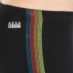 Zwemjammer Jongens Fitib Zwart Fluogeel -Nabaiji zwemjammer jongens fitib zwart fluogeel 3