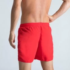 Zwemshort Voor Heren Swimshort 100 Basic Rood/blauw -Nabaiji zwemshort voor heren swimshort 100 basic roodblauw 4