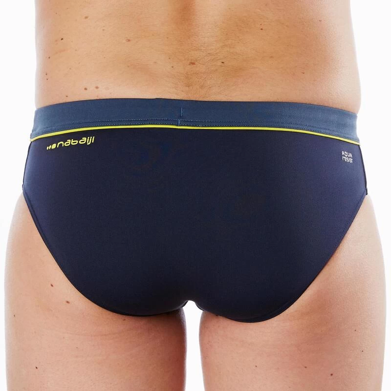 Zwemslip Voor Heren 100 Pep Blauw/grijs 4 Zwemslip Voor Heren 100 Pep Blauw/grijs - Afbeelding 2