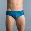 ZWEMSLIP VOOR HEREN 900 PRINT LIJNEN BLAUW -Nabaiji zwemslip voor heren 900 print lijnen blauw