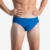Zwemslip Voor Heren Basic 100 Blauw -Nabaiji zwemslip voor heren basic 100 blauw